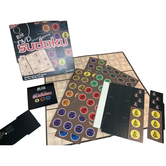 Sudoku DVD Board Game by Pressman - Picture 1 of 10